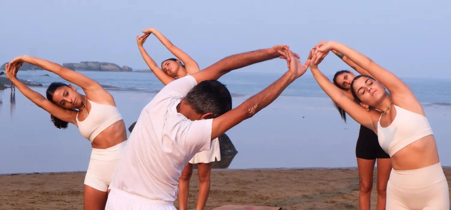 Beach Yoga Class Beach Yoga Class
